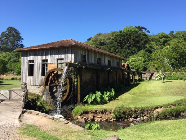 Imagem dos Caminhos de Pedra, em Bento Gonçalves.